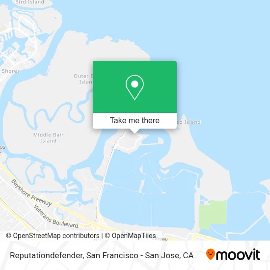 Reputationdefender map