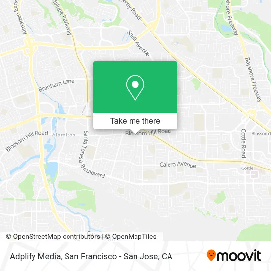 Adplify Media map
