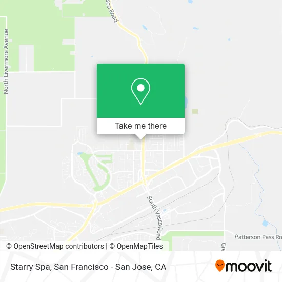 Starry Spa map