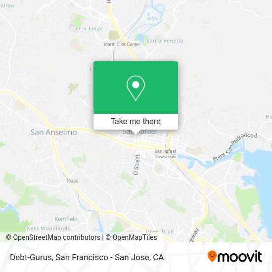 Debt-Gurus map
