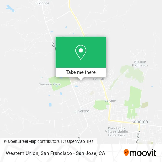 Western Union map