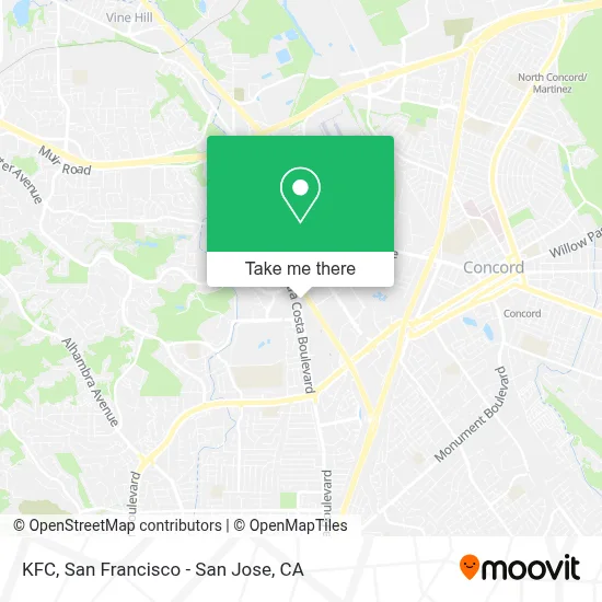 Kfc map