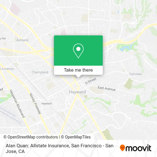 Alan Quan: Allstate Insurance map