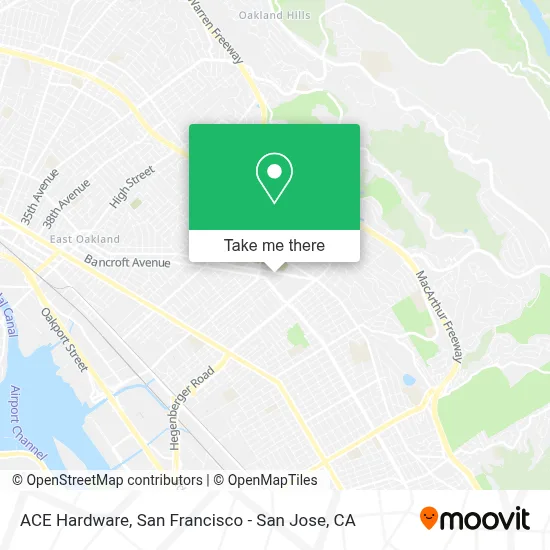 ACE Hardware map