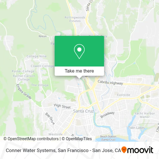 Conner Water Systems map