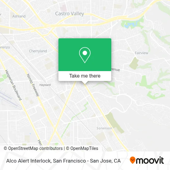 Alco Alert Interlock map