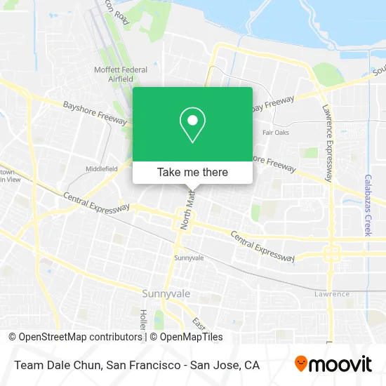 Team Dale Chun map