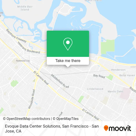 Evoque Data Center Solutions map