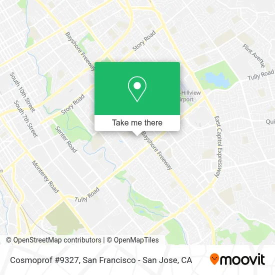 Cosmoprof #9327 map