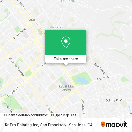 Rr Pro Painting Inc map