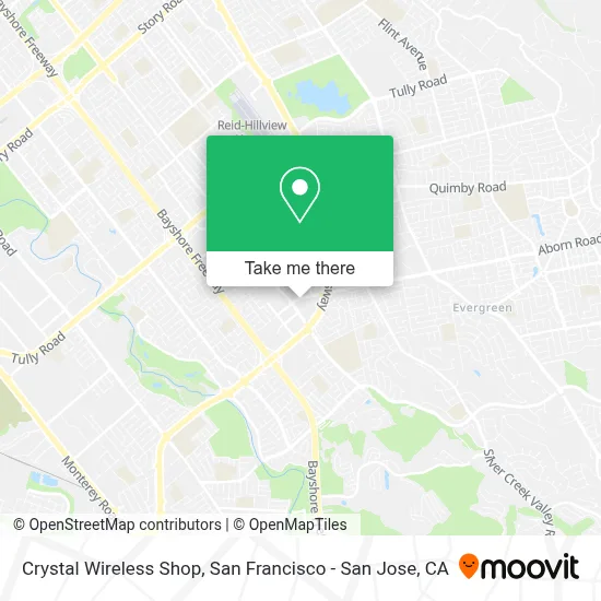 Crystal Wireless Shop map