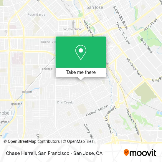 Chase Harrell map