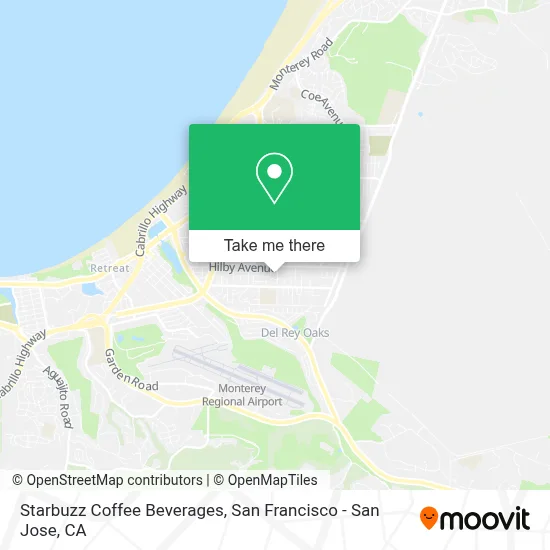 Starbuzz Coffee Beverages map