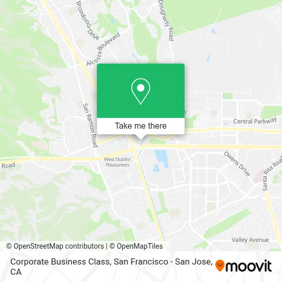 Corporate Business Class map