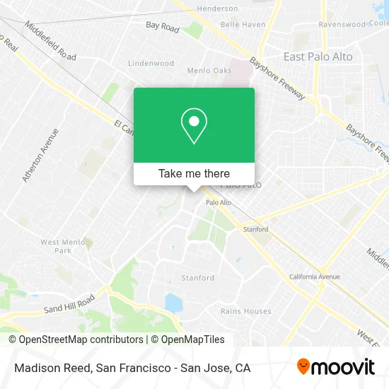 Madison Reed map