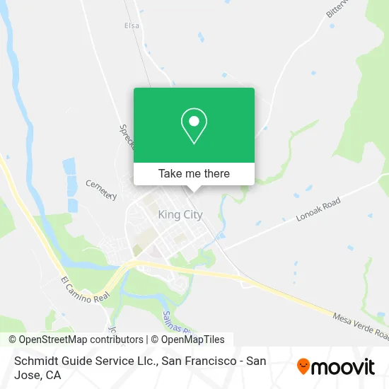 Schmidt Guide Service Llc. map