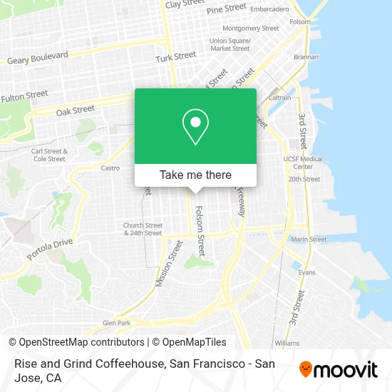 Rise and Grind Coffeehouse map