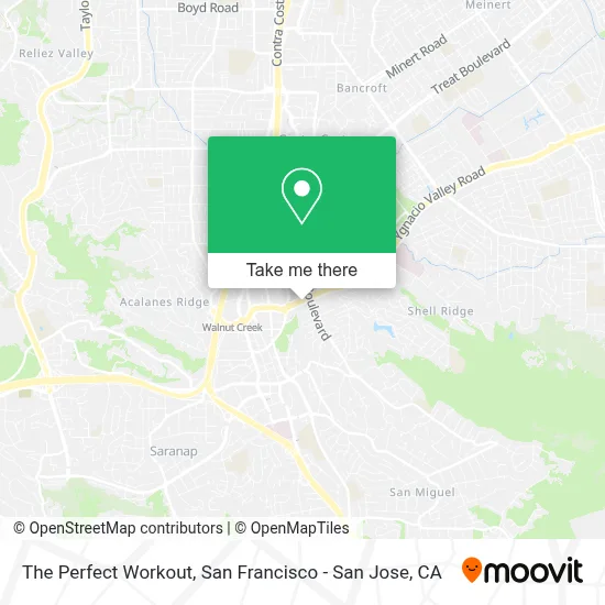 The Perfect Workout map