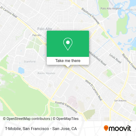 T-Mobile map