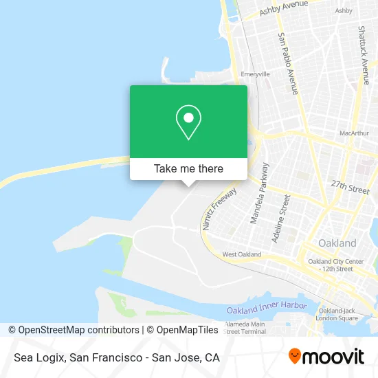 Sea Logix map