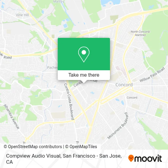 Compview Audio Visual map