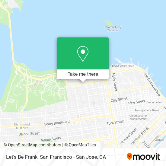 Let's Be Frank map