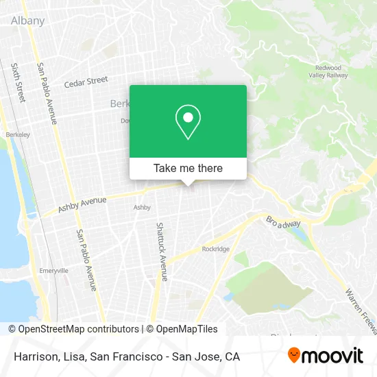 Harrison, Lisa map