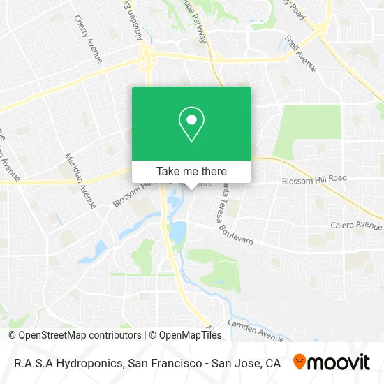 R.A.S.A Hydroponics map