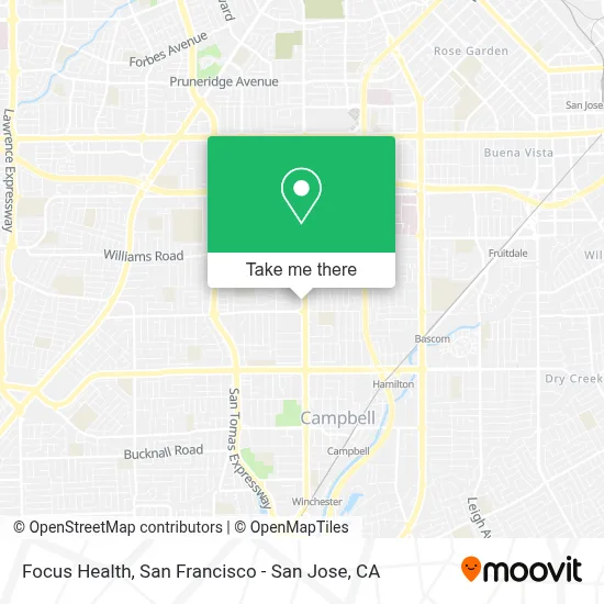 Focus Health map