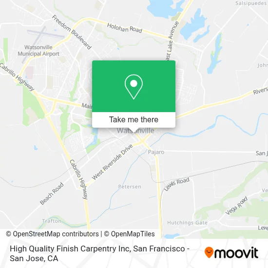 High Quality Finish Carpentry Inc map