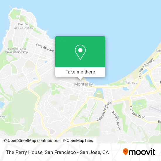 The Perry House map