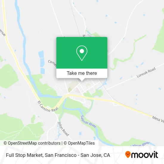 Full Stop Market map