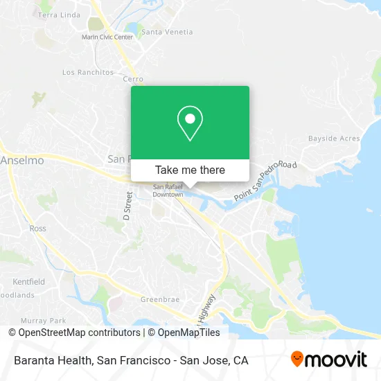 Baranta Health map