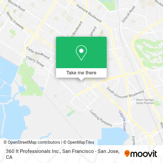 360 It Professionals Inc. map