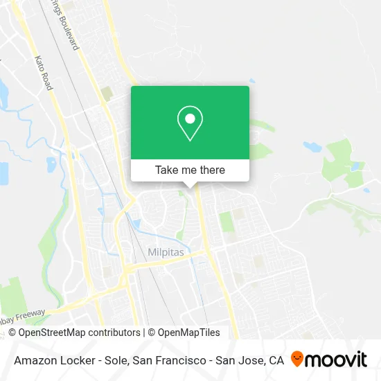Amazon Locker - Sole map