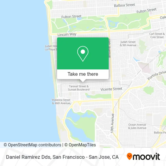 Daniel Ramirez Dds map