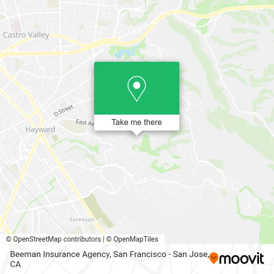 Beeman Insurance Agency map