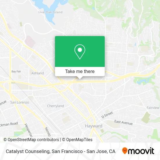 Catalyst Counseling map