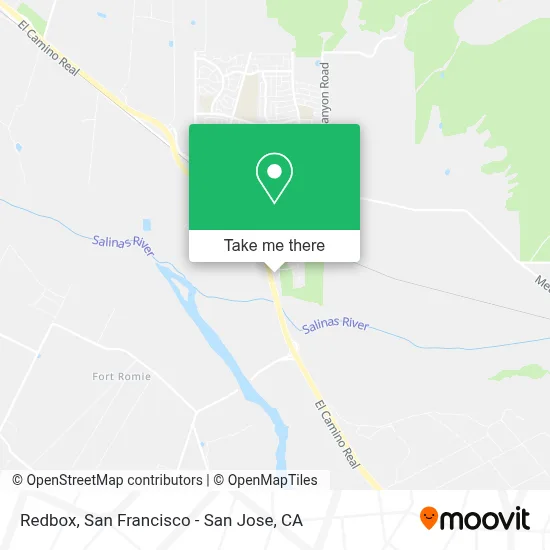 Redbox map