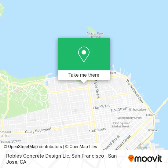 Robles Concrete Design Llc map