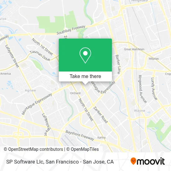 SP Software Llc map