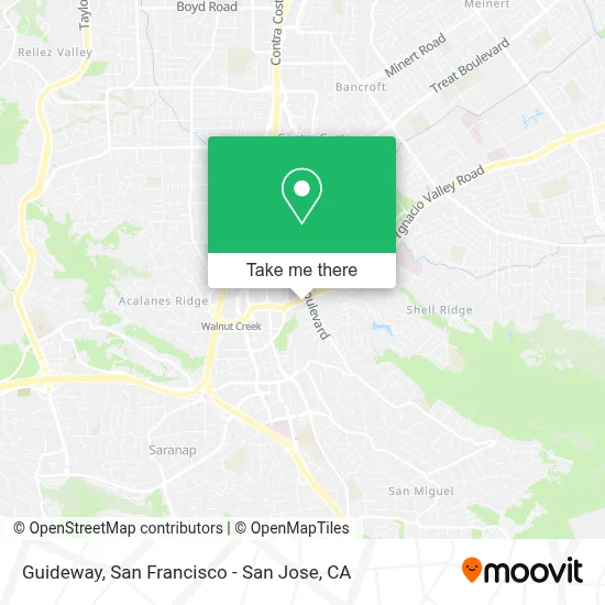 Guideway map
