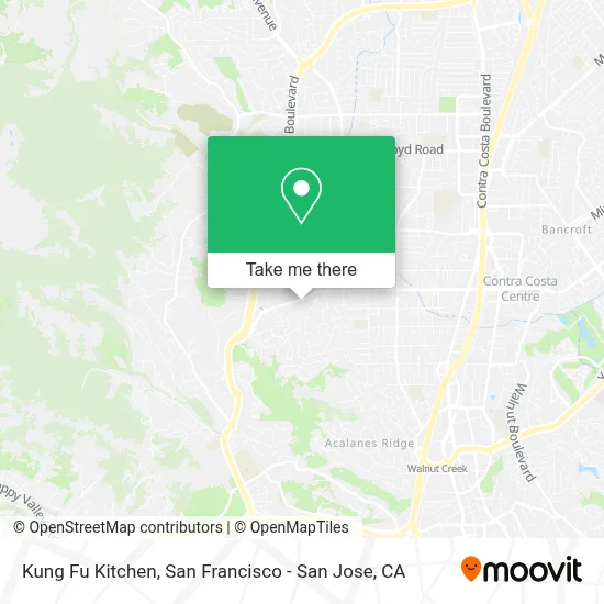 Kung Fu Kitchen map