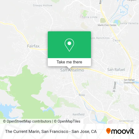 The Current Marin map