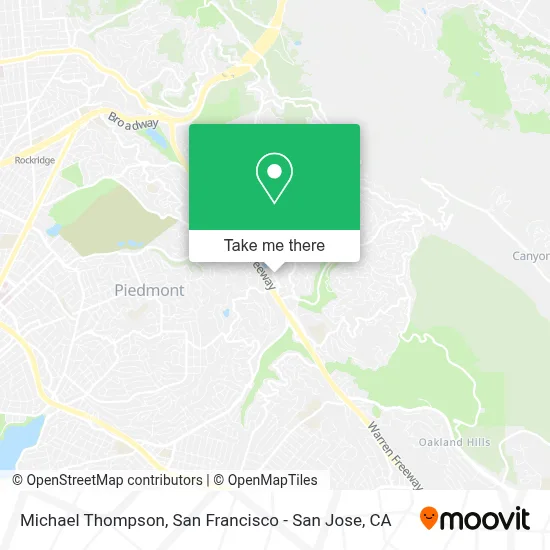 Michael Thompson map