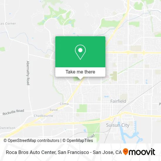 Roca Bros Auto Center map
