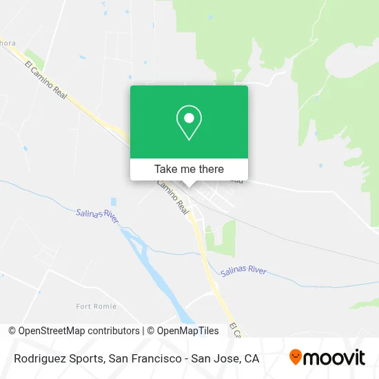 Rodriguez Sports map