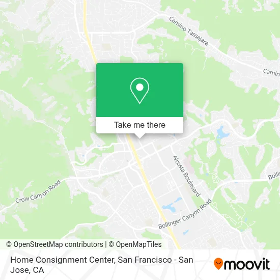 Home Consignment Center map