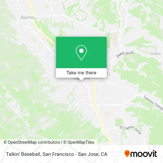 Talkin' Baseball map