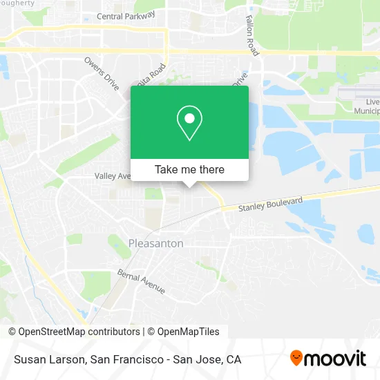 Susan Larson map